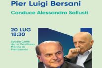 Domani in Versiliana incontro con Pier Luigi Bersani. Lunedì Alfonso Signorini