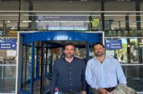 Tomasi e Fantozzi (FDI) in visita all’Ospedale Versilia