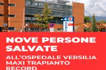 Donazioni multiorgano, maxi trapianto al Versilia: salvate nove persone