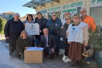 Quasi 1500 pacchi spesa distribuiti in 9 mesi da "Azzurra"