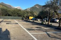 Pronto il nuovo parcheggio in via de Gasperi a Marzocchino