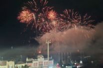 Il primo Corso Mascherato si chiude con lo spettacolo pirotecnico