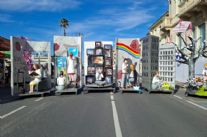 E dopo Priscilla Borri ecco sfilare due mascherate di gruppo