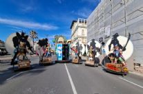 Dopo il carro del Tomei ancora mascherate di gruppo