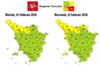 Ancora un'allerta gialla per la Versilia