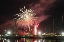 Al termine del 3° corso mascherato del giovedì grasso grande spettacolo pirotecnico