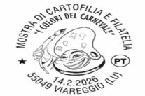 Speciale annullo filatelico per San Valentino al Museo del Carnevale