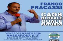 Stasera al teatro Manzoni si parlerà di guerra con Franco Fracassi