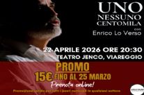 Promozione a Teatro per Enrico Lo Verso in "Uno nessuno centomila" di Pirandello