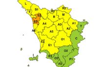 Emessa allerta arancio per pioggia per domani 5 maggio in zone S2 (Serchio Lucca) e S3 (Serchio costa)