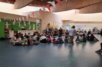 La Scuola dell'Infanzia "Girasole" si trasforma in un prato colorato