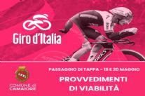 Corsa in rosa, anche Camaiore modifica la viabilità per le due tappe previste
