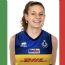 La giovane pallavolista Layla Viti dello Jenco ai Mondiali under 17