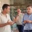 L’Europarlamentare leghista Roberto Vannacci in visita a Pietrasanta