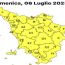 Allerta meteo in Versilia