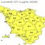 Prosegue anche per domani l'allerta meteo in Versilia