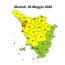 Emessa allerta arancio per pioggia per domani 5 maggio in zone S2 (Serchio Lucca) e S3 (Serchio costa)