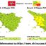 Oggi allerta gialla nella Toscana centro occidentale