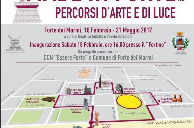 Primavera d’arte a Forte dei Marmi: MADE IN FORTE 1.0. Percorsi d’arte e di luce