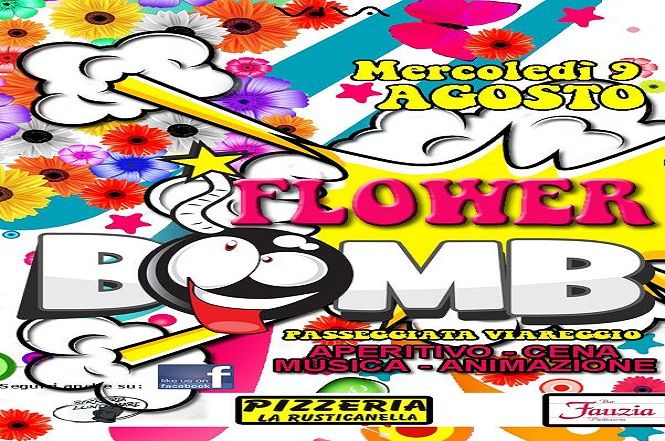 Fiori, musica e colori...tutto pronto per FLOWER BOMB 2017