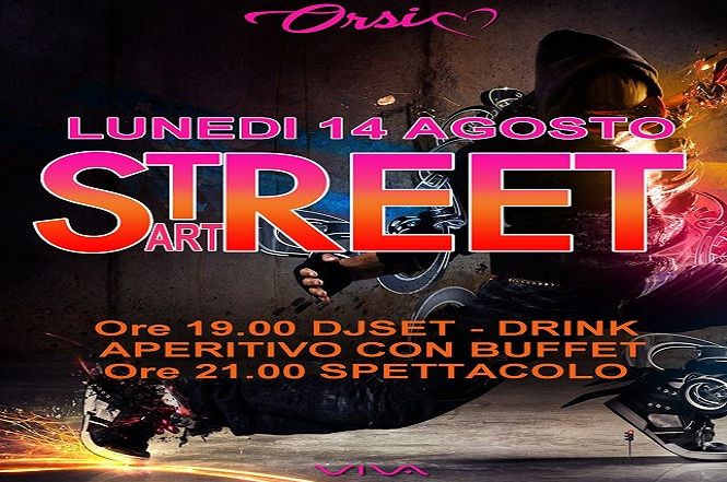 Serata pre ferragostana con la magia della breakdance al bar Orsi