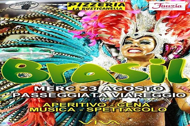Viva porta i colori verde-oro in passeggiata a Viareggio