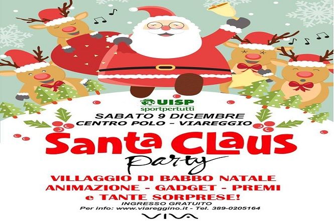 Santa Claus Party al Centro Polo...vivi con Viva la magia del Natale