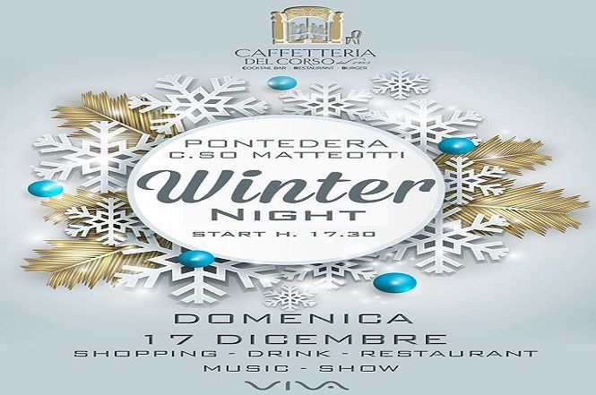 Winter Night, magia e divertimento alla Caffetteria del Corso