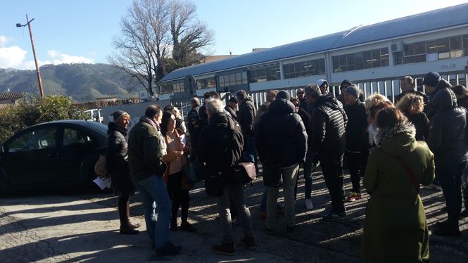 Licenziamenti alla Ercos Ponsi, ieri lo sciopero