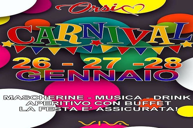 Carnevale: vivi con Viva la magia di Burlamacco al Bar Orsi
