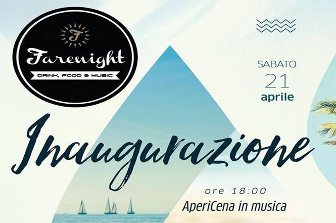 Sabato 21 aprile inaugura Farenight sulla Marina di Torre del Lago