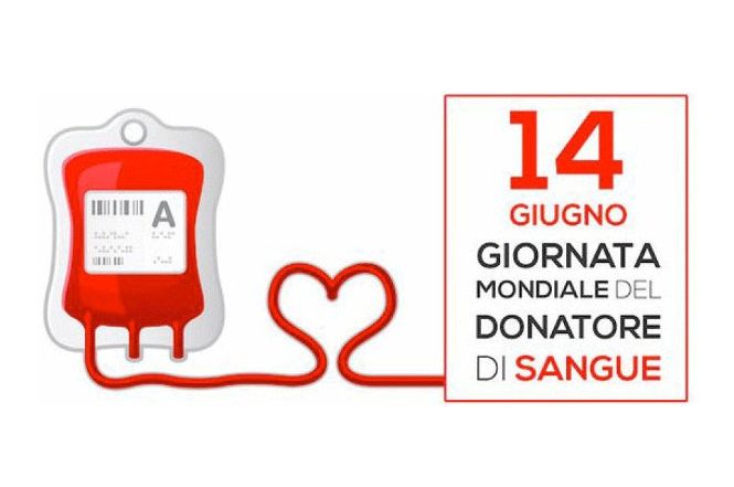 14 giugno Giornata mondiale del donatore di sangue