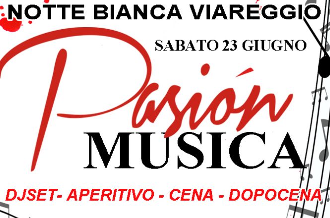 Notte bianca Viareggio: Pasion Musica a Tito del Molo