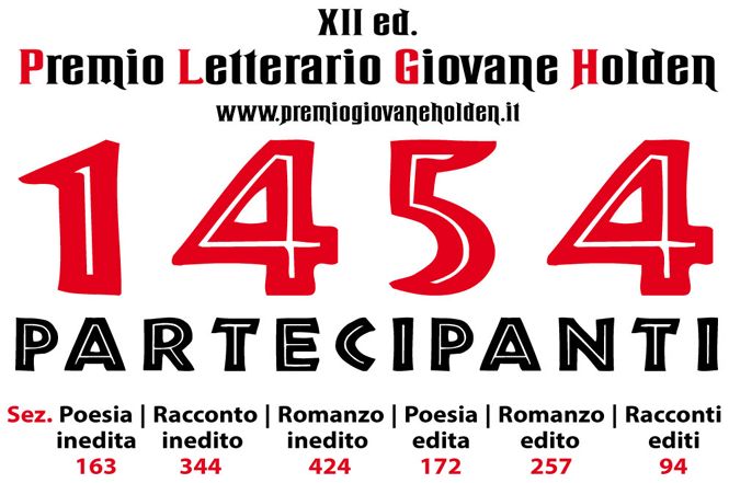 Proclamati i finalisti della XII edizione “Premio Letterario Giovane Holden” organizzato da Giovane Holden Edizioni in collaborazione con l’associazione culturale I soliti ignoti sabato 29 settembre a Viareggio (Lu) Cerimonia di premiazione