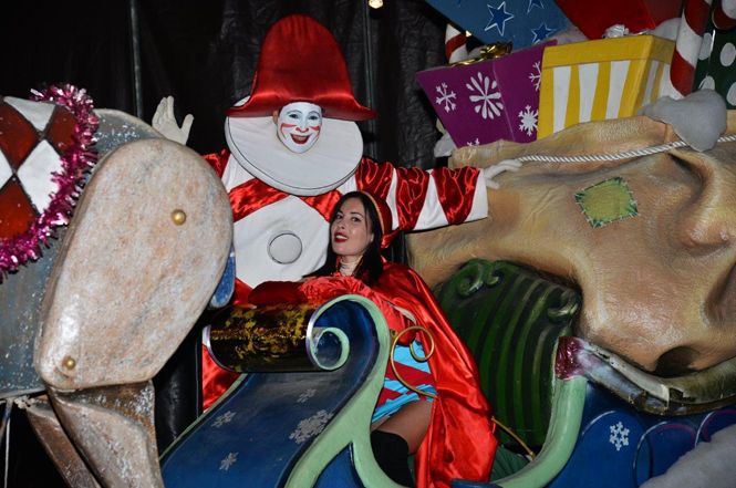 Burlamacco, Ondina e Babbo Natale arrivano in Piazza Mazzini