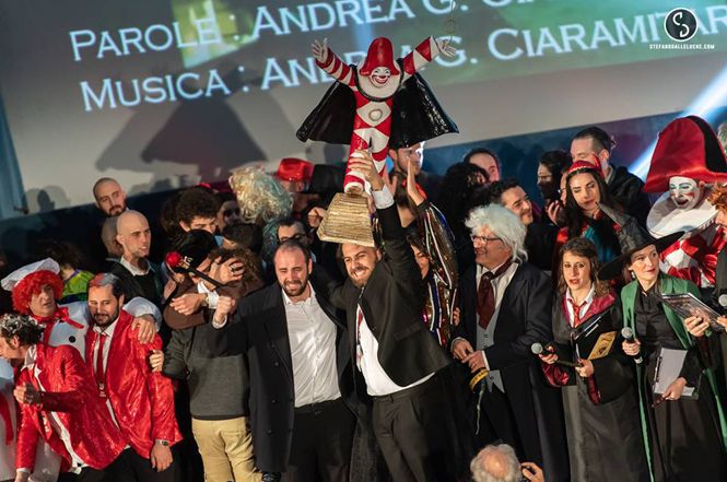 “Un tuffo tra i coriandoli” vince il Festival di Burlamacco ed è la canzone ufficiale del Carnevale 2019