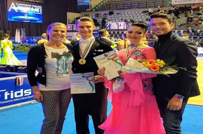 Ai mondiali i ballerini versiliesi Gentili e Rossi