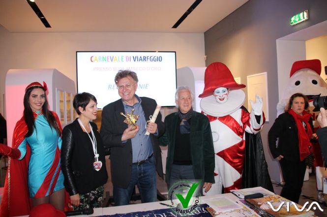 E’ Red Ronnie il Premio Burlamacco d’Oro del Carnevale di Viareggio 2019