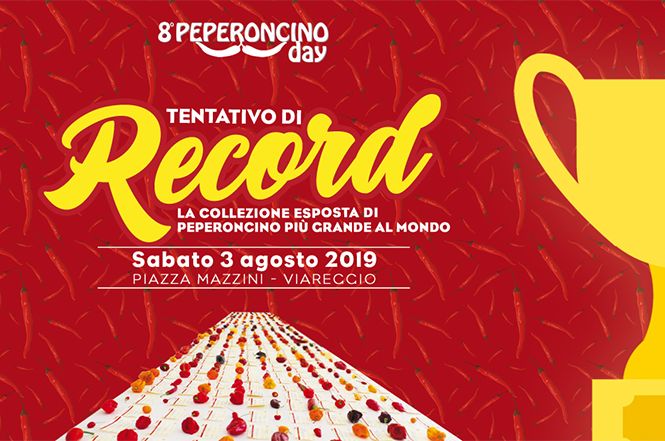 Sabato 3 agosto torna a Viareggio il Peperoncino Day!
