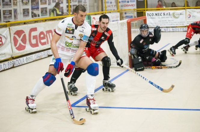 Finisce pari il match d'andata di Supercoppa italiana di hockey tra Breganze e Forte dei Marmi