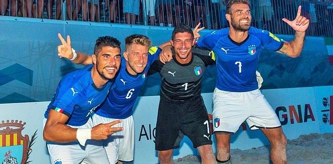 La Nazionale italiana di beach soccer (con 4 viareggini in squadra!) è in finale ai Mondiali