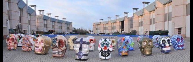 Alla Milano Design City i teschi d'autore degli artisti del Carnevale di Viareggio