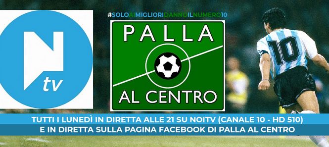 Il programma 'Palla al centro' si sposta: da quest'anno è su Noi Tv (canale 10) sempre in diretta ogni lunedì sera alle 21