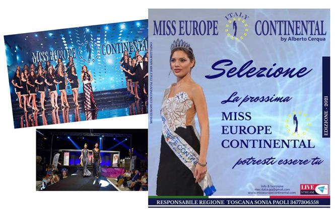 Le selezioni toscane di Miss Europe Continental a Camaiore