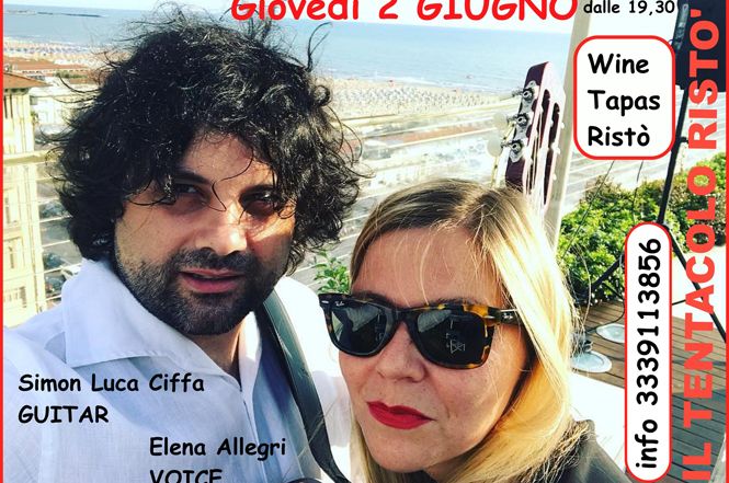 Elena Allegri e Simon Lucca Ciffa live al Tentaxolo Ristò