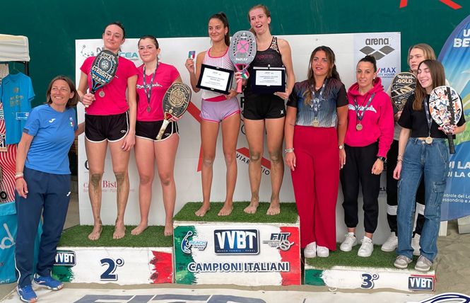 Campionati italiani di beach tennis di seconda categoria,Francesconi e Mariotti sul gradin più alto