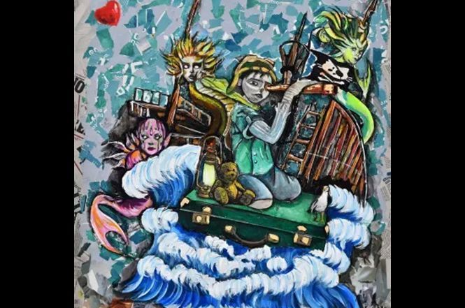 1° categoria - Va dove di porta il cuore… di Jacopo Allegrucci:  bozzetto e descrizione