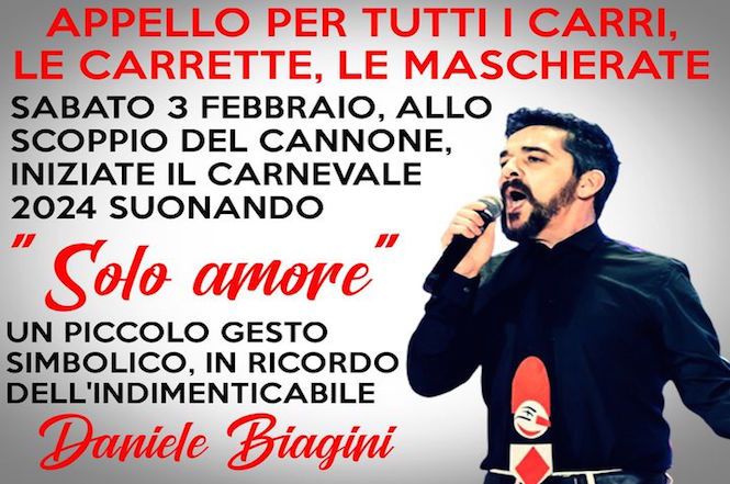 La proposta per tutto il corso inaugurale: "Solo amore" di Daniele Biagini suonata all'unisono