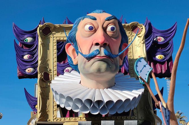 Avanzini: a lui l'onore di aprire il 151.o Carnevale con l'omaggio a Salvador Dalì