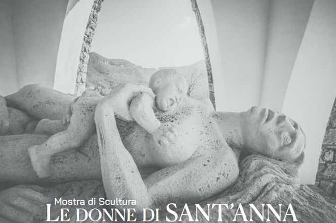 Festa della donna a Sant'Anna con i bozzetti per realizzare la statua dedicata alle eroine della strage